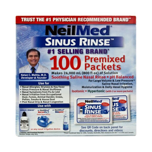 NeilMed? Sinus Rinse? Saline Nasal Rinse Refill Kit