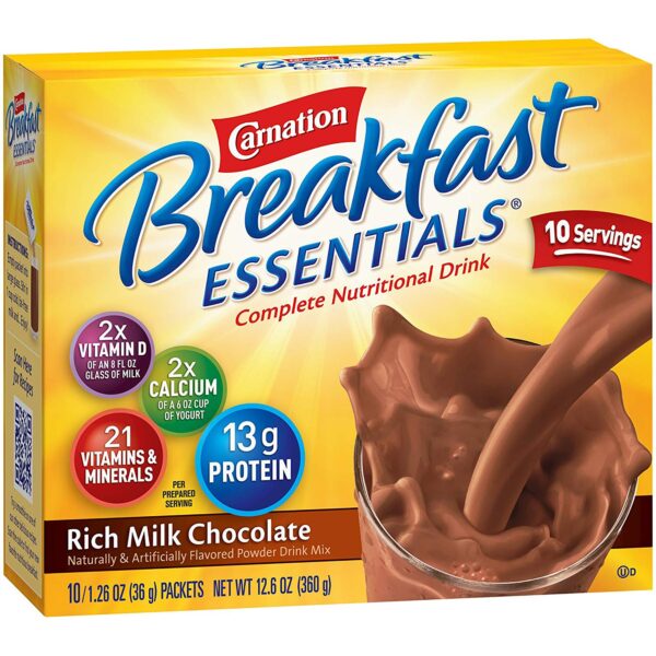 Carnation Breakfast Essentials? Chocolate Nutritional Drink