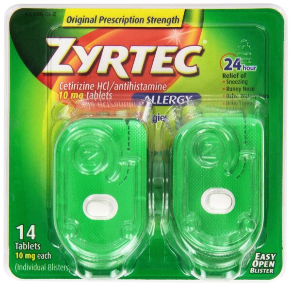 Zyrtec? Cetirizine HCl Allergy Relief