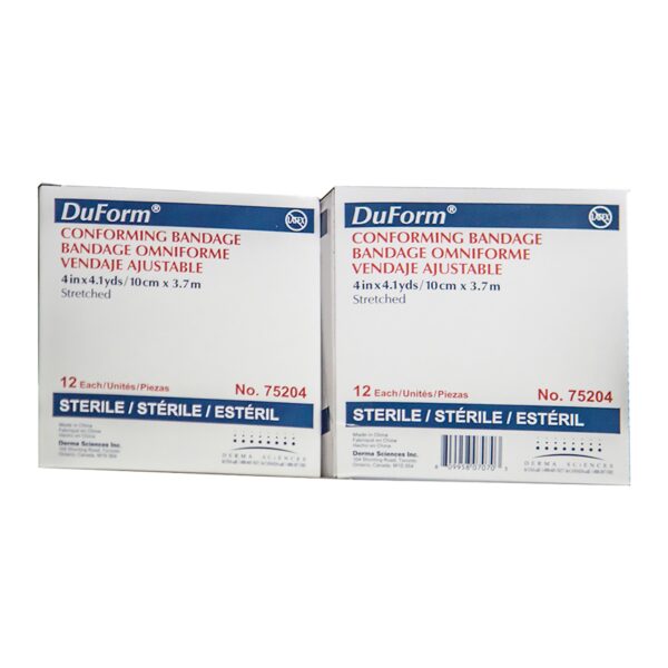 Duform? Sterile Conforming Bandage, 4 Inch x 4-1/10 Yard, 1-Ply