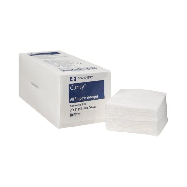 Curity? Nonwoven Sponge, 3 x 3 Inch, 4-Ply