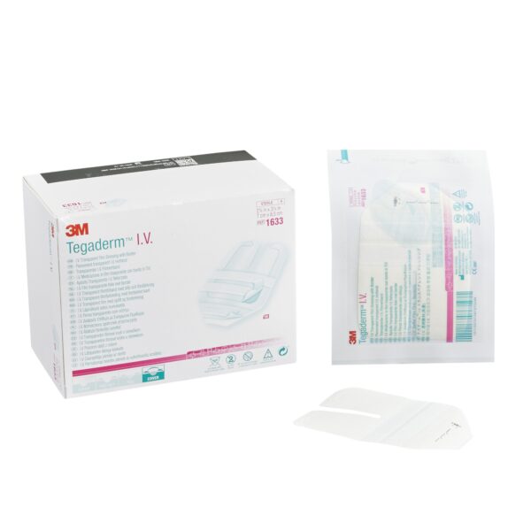 3M? Tegaderm? IV Dressing, 8.5 x 7 cm