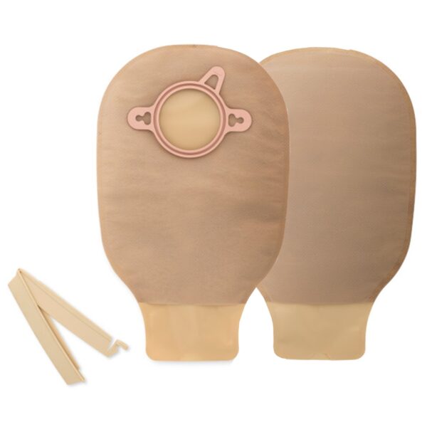 New Image? Drainable Beige Colostomy Pouch, 9 Inch Length, Mini , 2? Inch Flange