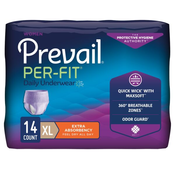 Prevail? Per-Fit? Women Extra Absorbent Underwear, Extra Large