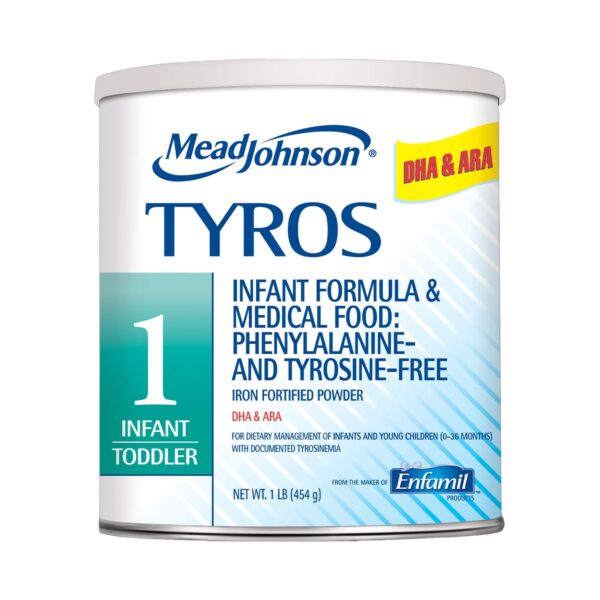 Tyros? 1 Infant Formula & Medical Food: Phenylalanine- and Tyrosine-Free