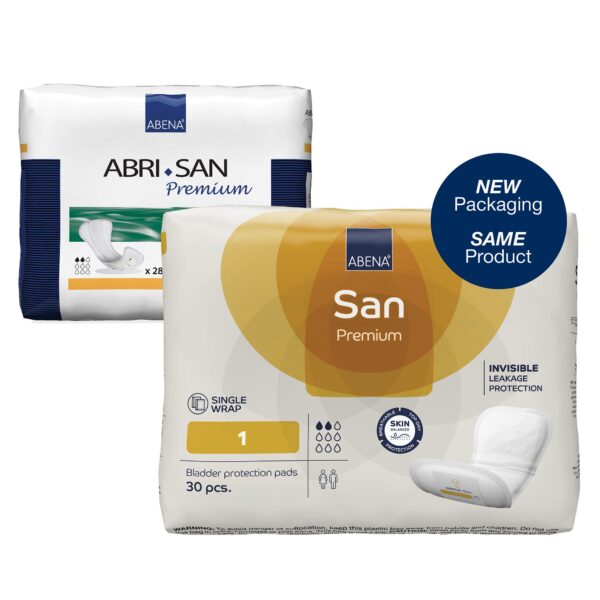 Abri-San? Premium 1 Bladder Control Pad, 9-Inch Length