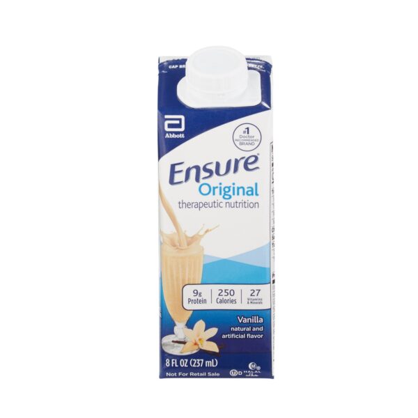 Ensure? Original Therapeutic Nutrition Shake, Vanilla, 8-ounce carton