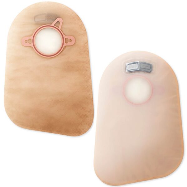 New Image? Two-Piece Closed End Transparent Filtered Ostomy Pouch, 9 Inch Length, 2? Inch Flange