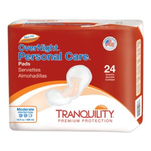 Tranquility® OverNight Bladder Control Pad, 7¼ x 16½ Inch