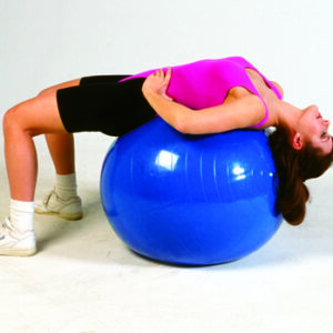 Inflatable PT Ball- 38in 95 Cm- Red