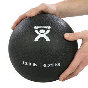 Plyometric Rebounder Ball 15 lb. Black 9 Diameter