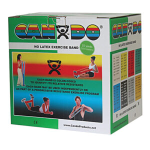 Cando Band Non-Latex Green Medium 25 Yard