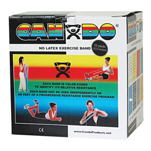 Cando Band Non-Latex Black X-Heavy 25 Yard