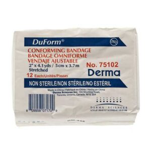 Duform Conforming Bandage, 2 Inch x 4-1/10 Yard, 1-Ply