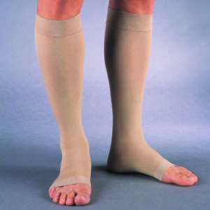 Jobst Relief 20-30 Knee-Hi OT Beige Large Full Calf (pair)
