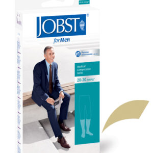 Jobst for Men 20-30 Knee-Hi Khaki Small