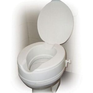 Raised Toilet Seat w/Lid 4 Savannah-style Retail