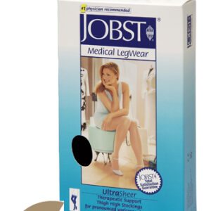 Jobst Ultrasheer 20-30mmHG Thigh Hi Large (pr) Honey
