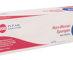 Non-Woven Sponge Sterile 2's 4 x4  4ply (25-2's/tray)