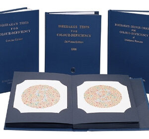 Ishihara 38 Plate Chart Book for Color Blindness