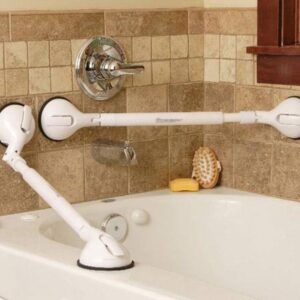 Portable Grab Bar Adj. 22 -27 Telescoping & Pivoting Medium