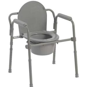 Commode Folding Steel 3-in-1 Non-Retail Carton (Drive) Cs/4