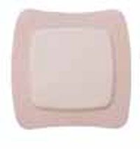 Aquacel® Silicone Adhesive with Border Silicone Foam Dressing, 8 x 8 Centimeter