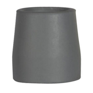 Univ Tips  Grey 1  Shaft - Pr. for Crutch  Walkers  Commodes