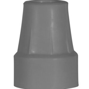 Crutch Tips Retail (pr) Grey Fits Cane/Crutch(7/8 diam)H/D
