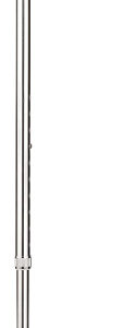 Aluminum Cane Silver Standard Handle Adjustable
