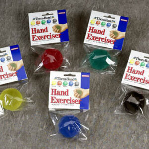 Thera - Band Hand Exercise Ball - Black Extra-Firm