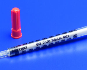 Monoject Insulin Syringes 1/2cc 28g Bx/100