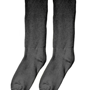 Diabetic Socks - Large (10-13) (pair) Black