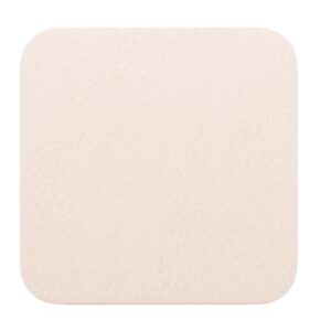 Mepilex® Lite Silicone Adhesive without Border Thin Silicone Foam Dressing, 4 x 4 Inch