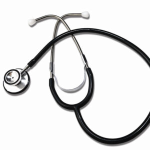 Dual Head Black Stethoscope 22