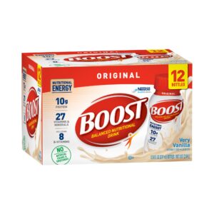 Boost® Original Vanilla Balanced Nutritional Drink, 8-ounce bottle
