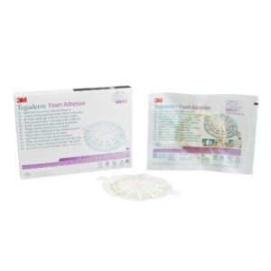 3M™ Tegaderm™ High Performance Adhesive with Border Foam Dressing, 5-5/8 x 6-1/8 Inch