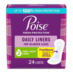Poise® Bladder Control Pads, Light Absorbency, One Size Fits Most, 8.5-Inch Adult, Female, Disposable