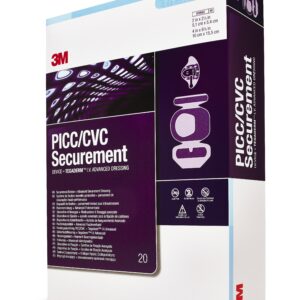 3M™ PICC/CVC Securement Device + Tegaderm™ IV Dressing, 6-1/8 x 4 Inch