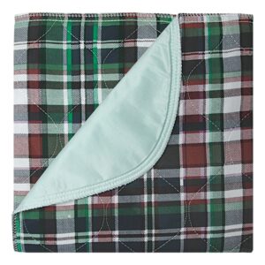 Beck's Classic Reusable Underpad, Green, 34 x 36 in.