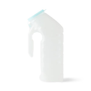 Deluxe Male Urinal 1000 ml w/Glow-in-the-Dark Cover Cs/48