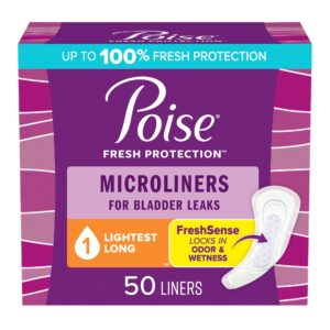 Poise Fresh Protectionâ„¢ Microliners, Light Absorbency, Regular