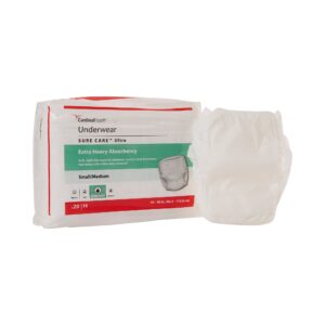 Sure Careâ„¢ Ultra Extra Heavy Absorbent Underwear, Small / Medium