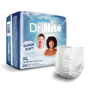 Comfees DriNite Juniors Youth Heavy Absorbent Underwear Large X-Large