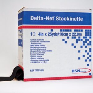 Delta-Net® Black Stockinette, 4 Inch x 25 Yard