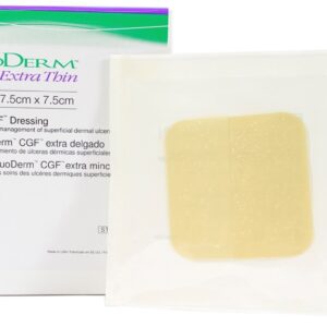 DuoDerm® Extra Thin Hydrocolloid Dressing, 6 x 7 Inch Triangle