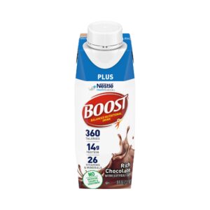 Boost Plus® Chocolate Balanced Nutritional Drink, 8-ounce carton