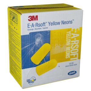 3M™ E-A-Rsoft™ Yellow Neons™ Ear Plugs
