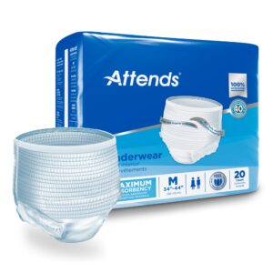 Attends® Extra Absorbency Underwear, Medium