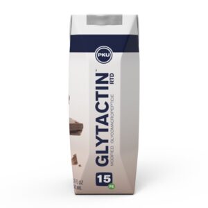 Glytactin® RTD 15 Chocolate Low Phenylalanine GMP-based Medical Food, 8.5-ounce carton